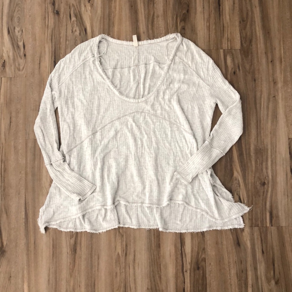 Free People Distressed Top